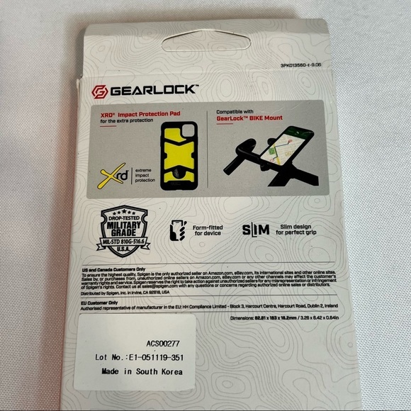 NEW Gearlock iPhone 11 Pro Max Bike Mount Case Cell Phone Cover - Picture 5 of 8
